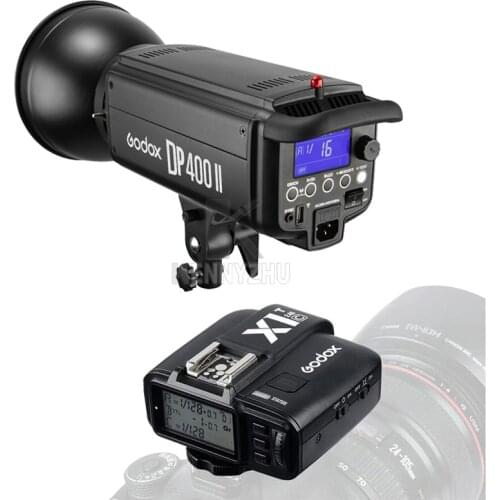Godox DP400II 400W 2.4G wireless X System Studio Strobe Flash Light 400Ws GN65 Pro Photography Lighting Flashlight