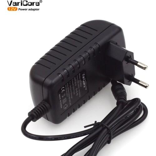 VariCore V-40 12V 2A Power Adapter 12V 18650 Battery Charger EU/US Plug DC 5.5* 2.1MM Output Power Supply