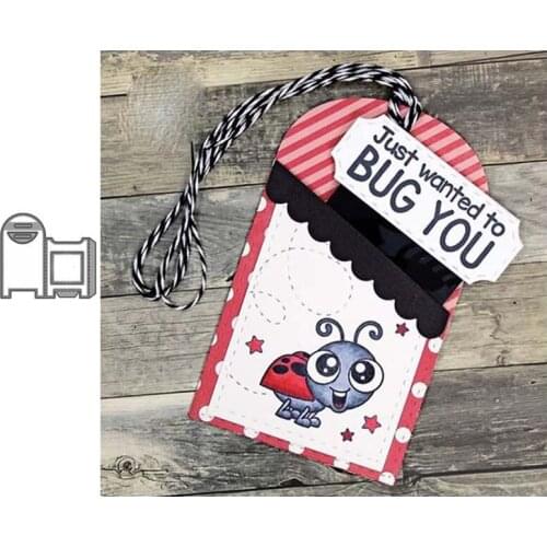 Reunion Envelope Mailbox Metal Cutting Dies Embossing Stencil for DIY Scrapbooking Photo Album Decor DIY Paper Card Making Tool