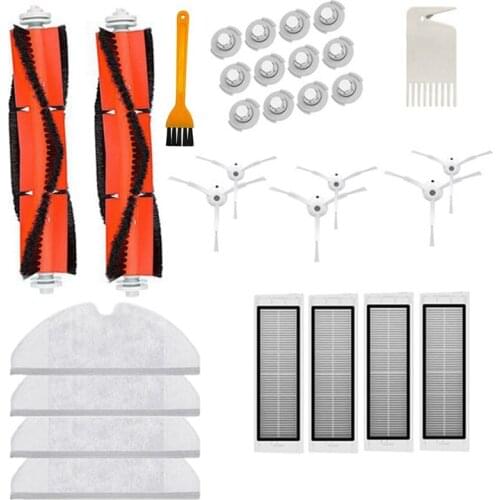 For Roborock S6 MAXV S6 PURE S6 S5 MAX S5 S4 E4 E35 E2 Xiaomi 1S Robot Vacuum Cleaner All Replace Parts Accessories Kits
