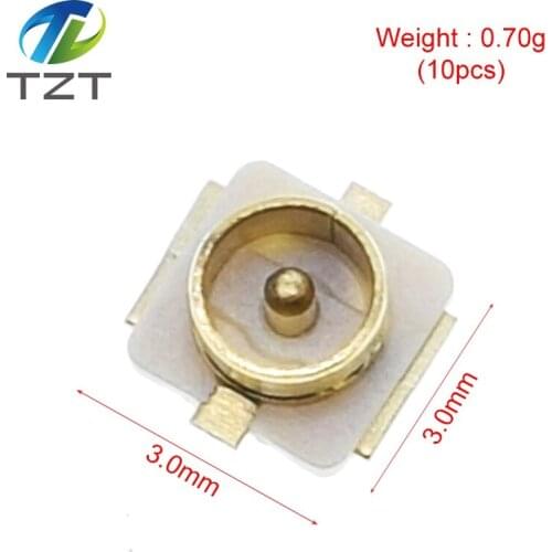 10Pcs a lot High Quality UFL seat IPEX / IPX connector U.FL-R-SMT RF coaxial connectors Antenna 20279-001E