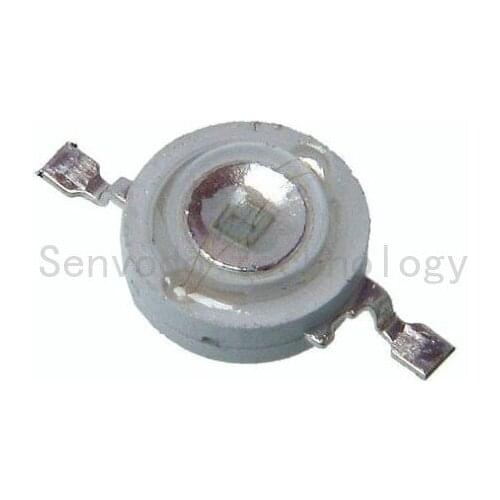 100X High quality 3W UV purple 380-385nm high power led light beads with Epileds chip free shipping