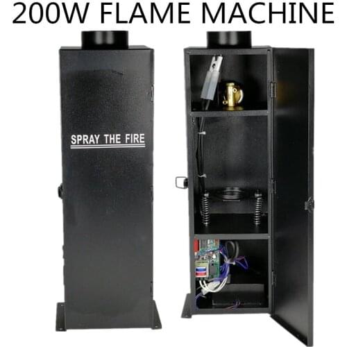 2016 new ! 200W flame machine manually + AC110-240V DMX512 control Spitfire machine, professional stage DJ equipment