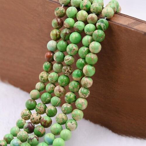 Natural Stone Beads Round Beads For Jewelry Making Pick Size 4 6 8 10 12mm Wholesale