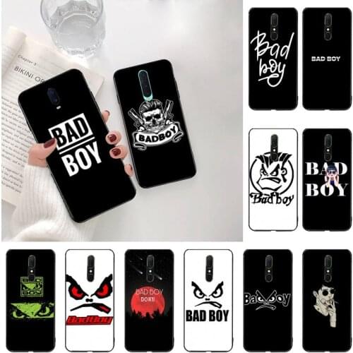 BAD BOY Soft Phone Case Capa For Oppo A5 A9 2020 A5S Reno2 z Renoace 3pro Realme5Pro