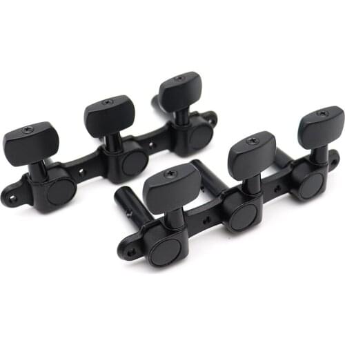 1set Black 3L3R Guitar Tunning Pegs three-position triple guitar chords for Acoustic Guitar