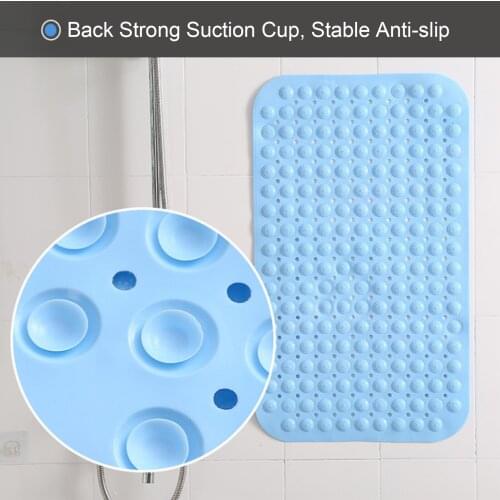 Home Bath Mat Bathroom Carpet Water Absorption Non-slip Absorbent Washable Rug Toilet Floor Mat Foot Massage Bathtub Mat