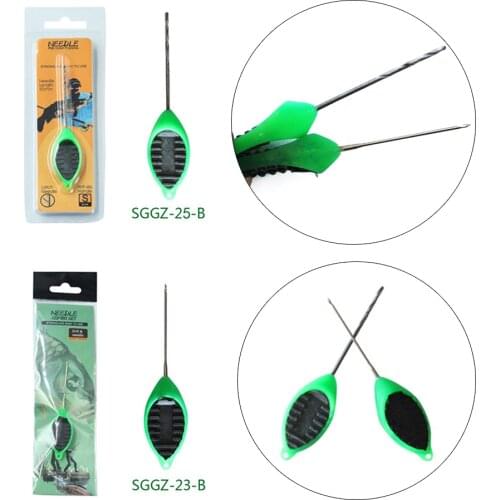 1pcs Bait Drill Needle Carp Fishing Baiting Rig Needles Fishing Tool Stringer For Hardened Bait Hole Punching Piercing Pesca