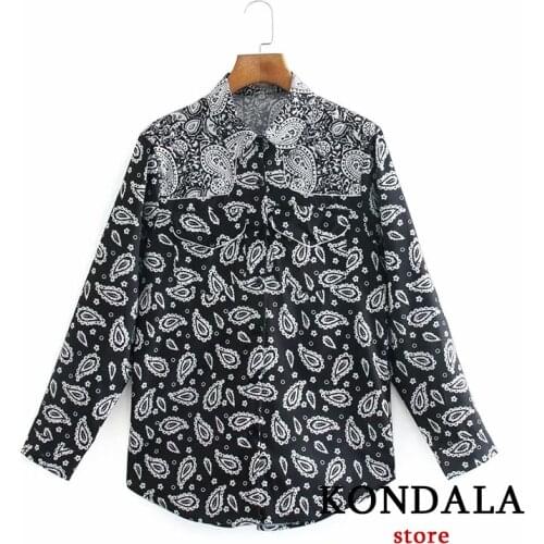 Черные блузки KONDALA China At AliExpress