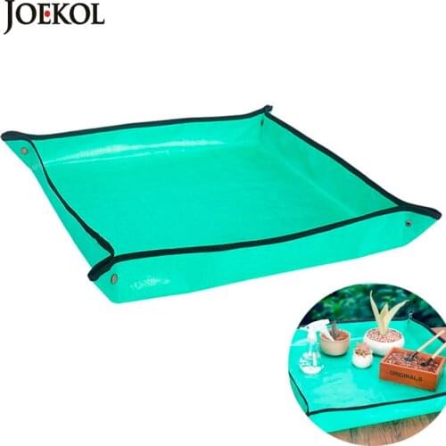 68CM/100CM Planting Mat PE Gardening Mat Green Gardening Pad Plant Balcony Super Light Reusable Waterproof Flower Mat Garden Mat
