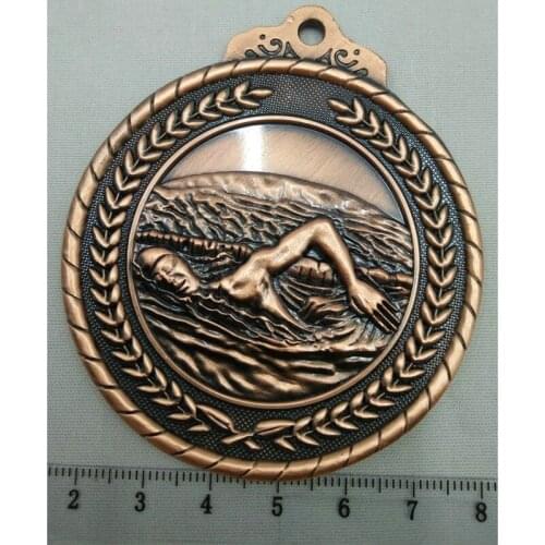 Swimming medals Unisex Swimming Metal Medals Games Medal Award The School Communication Ability/self-confidence Developing