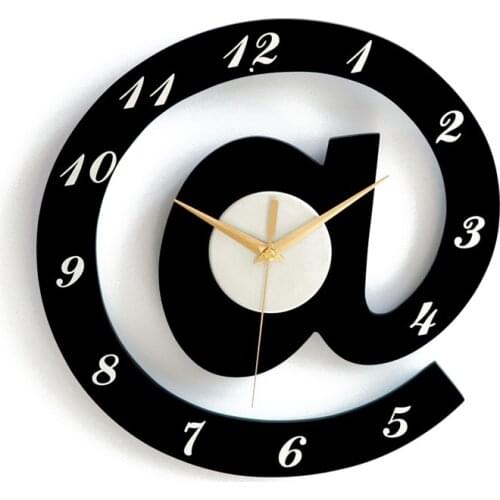 Wall Clock The Nordic A Creative Personality Symbol Mute Fashion Bedroom Living Room Home Trend Abstract Modern Design
