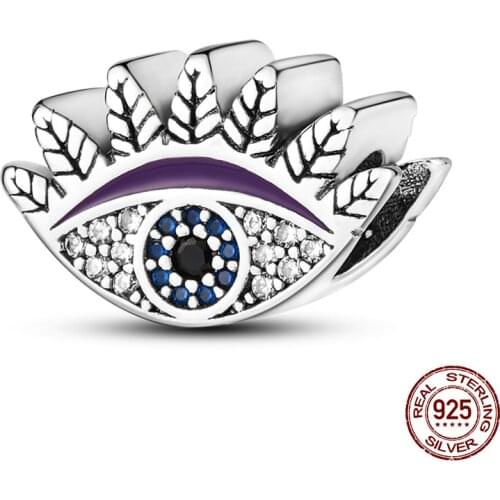 Genuine 925 Sterling Silver Pet Series Cute Bear Claw Fit Original 3mm Bracelet& Bangle Making Fashion DIY Jewelry For Women