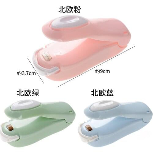 Handheld Mini Electric Heat Sealing Machine Impulse Sealer Seal Packing Plastic Portable Bag Clip work with battery