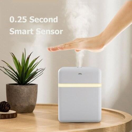 RIGOGLIOSO Smart Sensor Air Humidifier Aroma Essential Oil Diffuser 600ml USB Ultrasonic Humidifier for Home Mist Sprayer Fogger
