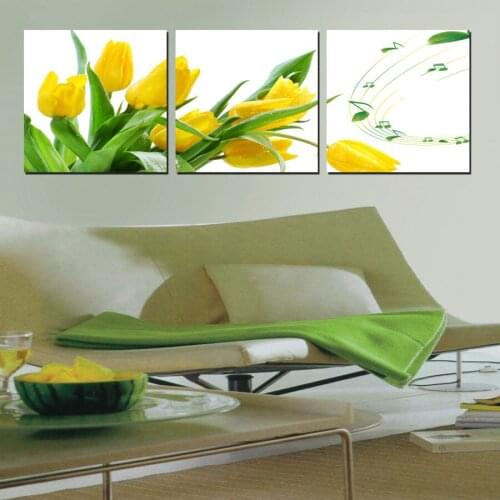 Bedroom flower canvas print wall pictures art beautiful oil paintings modern 3 piece modular orchid painting cuadros picture