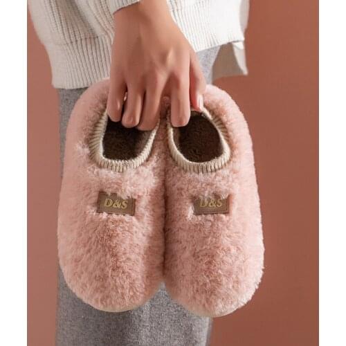 Womens cotton slippers for keeping warm at home Warm slippers women shoes house slippers shoes women 2021