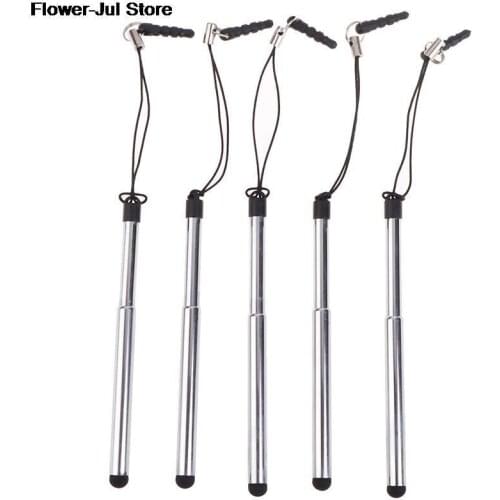 5PCS Retractable Universal Touch Screen Pen Capacitive Stylus Pen For Phone Tablet Retractable Universal Touch Screen Pen