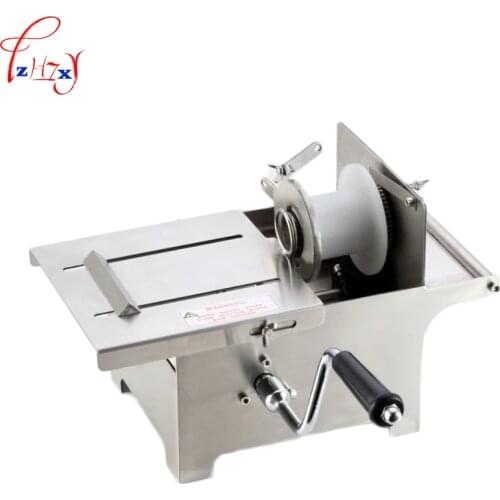 New Manual sausage tie line machine 32mm stainless steel sausage tie line machine sausage binding thread machine 1pc