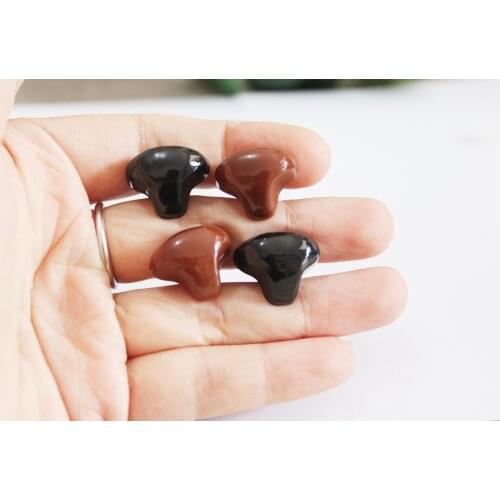 100pcs/lot 20x17mm new arrvia T-shape plastic toy animal safety nose + washer-- color option for handcraft