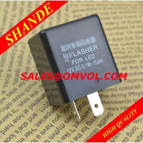 2 Pin Car Flasher Relay for LED DC12V 0.1W-150W