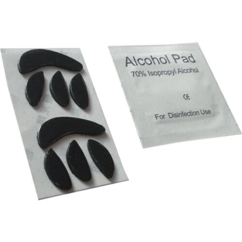 2Pcs 0.6mm Thickness Replace Mouse Feet Mouse Skates For Logitech M570 Trackball Ergonomic Vertical Mouse