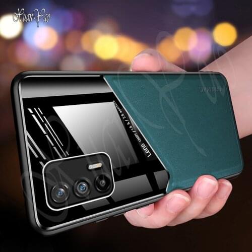 Realme GT Cover XUANYAO Original Luxury Magnetic Leather Case Cover For Realme GT Cover Silicone Soft Frame Shockproof Cover