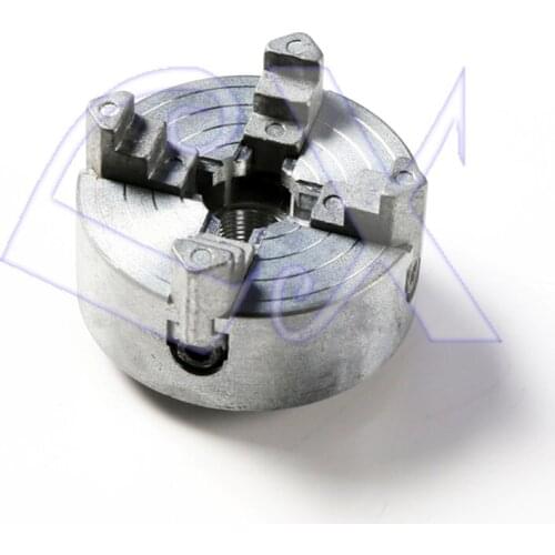 Freeshipping Z011A four-jaw single-action chuck fixed workpiece outer diameter 12-65mm inner diameter 1.8-56mm zinc alloy