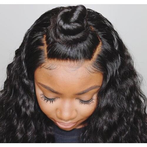 Elva Hair 13*4 Lace Front Human Hair Wigs with Baby Hair 130% Density For Black Women Pre Plucked Hairline Brazilian Remy Hair