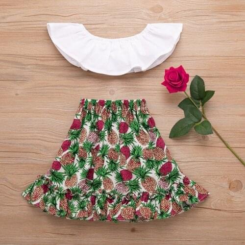 Two Pieces Suits Family Match Swimwear Mother And Daughter Mum Kid Bikini Bathing Swimsuit Off Shoulder Skirt Cover Up Clothes