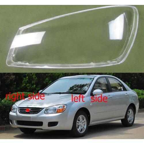 Front Headlamps Cover Glass Headight Shell Transparent Lampshade Lamp Shell For Kia Cerato 2005 2006 2007
