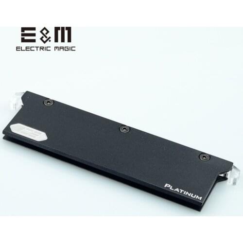 E&M Memory RAM Platinum Heat Sink Cooling Vest Fin heatsink Radiation Dissipate PC MOD DDR DDR3 DDR4 Cooler