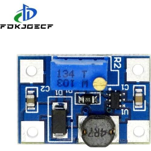 5pcs DC-DC SX1308 Step-UP Adjustable Power Module DC DC Step Up Boost Converter Adjust Power Supply 2-24V to 2-28V 2a