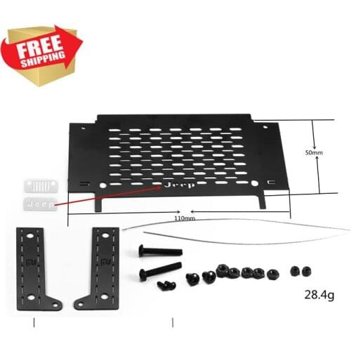 Radio control parts RC AXIAL SCX10 III Tool Box Foldable Meal Plate Metal option upgrade parts