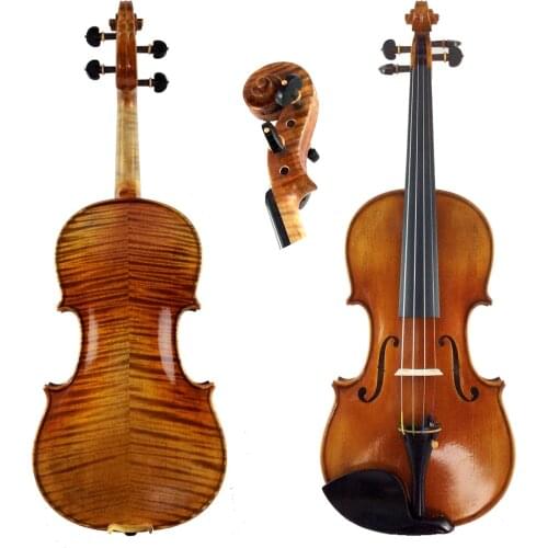 Atradivari 17164/4 Violin replica, best model and best tone! Bow and arrow, piano case