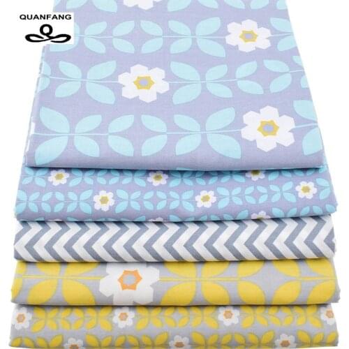 Printed Twill Cotton Fabric For DIY Patchwork Quilting Sewing/Tissue Of Baby & Children/Sheet,Pillow,Cushion,Curtain Material