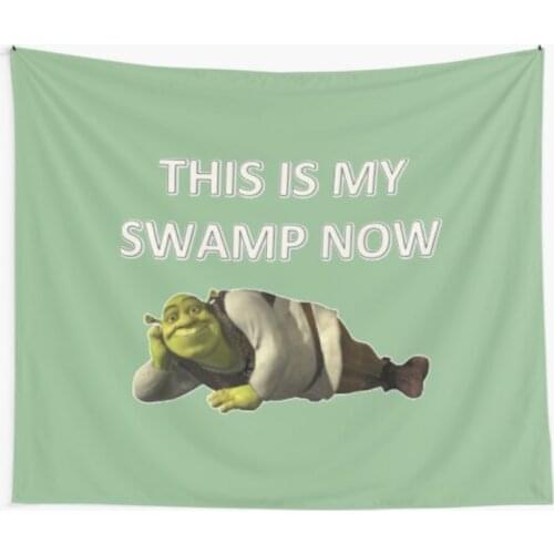 Boho Decoration Home Decor Shrek Room Decor Pattern Tapestry India Multicolored Mandala Printed Tapestry Wall Hanging Mural