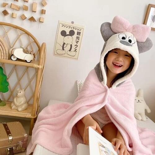 Baby Bath Towel Cap New Child Bathrobe Absorbent Cap Baby Bath Towel Softer Than Cotton