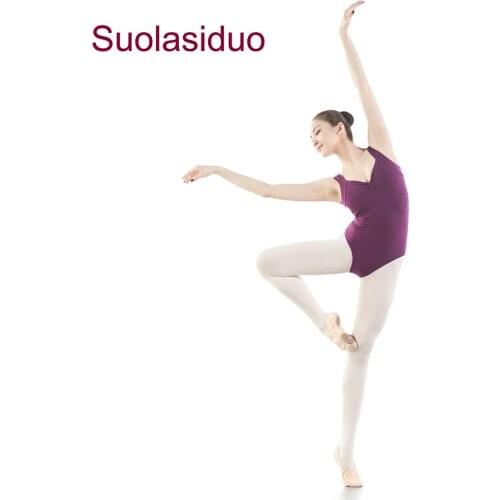 Girls Purple Ballet Training Gymnastics Dancewear Skirt Competition Dance Skirt for Women Stage Performance Practise Leotards