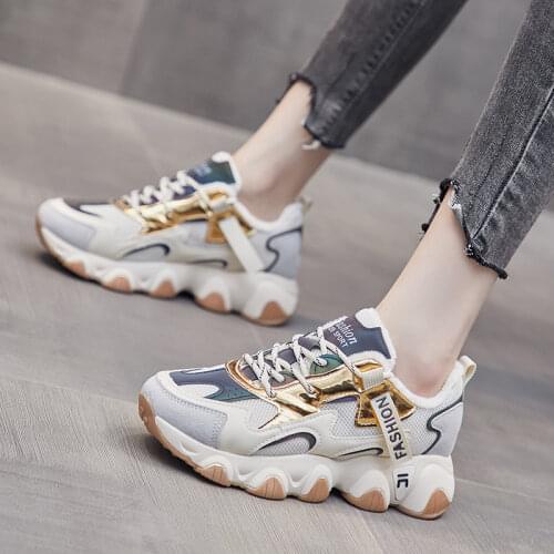 Plus Velvet Korean Style Casual Womens Shoes Outdoor Solf Women Sneakers All-match Vulcanized Shoes for Women Sneakers 2020 New