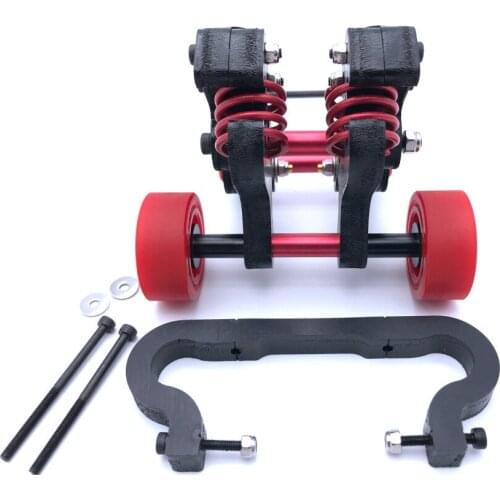 1 Set Plastic Double Wheel Wheelie Bar Suitable for ARRMA BIG ROCK and NERO RC Car Upgrade Parts
