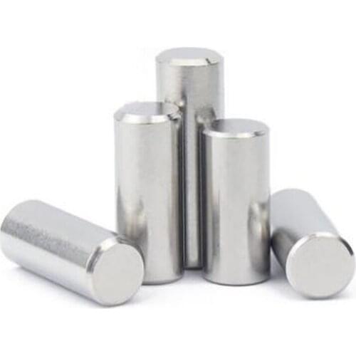 100pcs M1 304 Stainless Steel Cylindrical Pin Cylindrical Pin Locating Pin Pins GB119 30mm-38mm