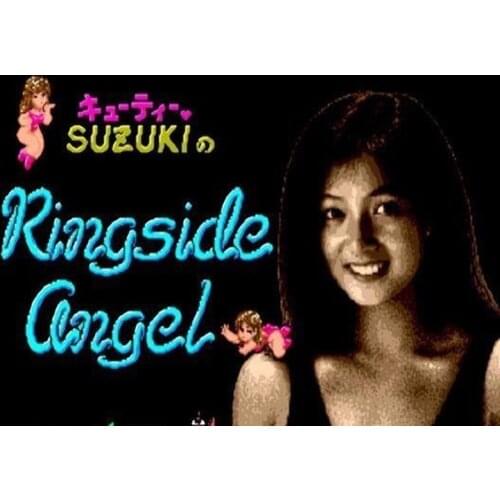 Cutie Suzuki no Ringside Angel 16 bit MD Game Card For Sega Genesis Mega Drive