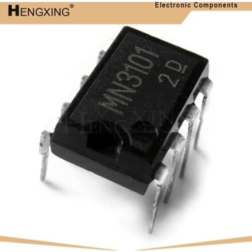 2piece=1pair MN3007 + MN3101 DIP-8 Microcomputers/Controllers CHIP In Stock