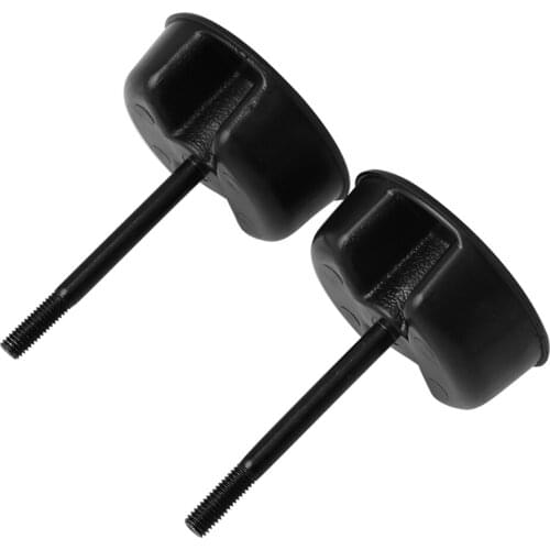 2x Black Hard Top Mounting Knob Screws fits for 2017-2018 Jeep Wrangler