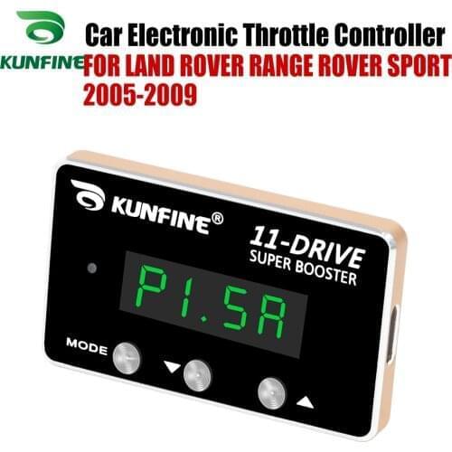 KUNFINE Car Electronic Throttle Controller Racing Accelerator Potent Booster For LAND ROVER RANGE ROVER SPORT 05-09 Tuning Parts