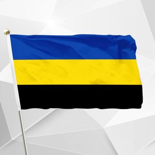 Netherlands Gelderland Flag 150X90cm (3x5FT) 120g 100D Polyester Double Stitched High Quality Free Shipping Netherlands