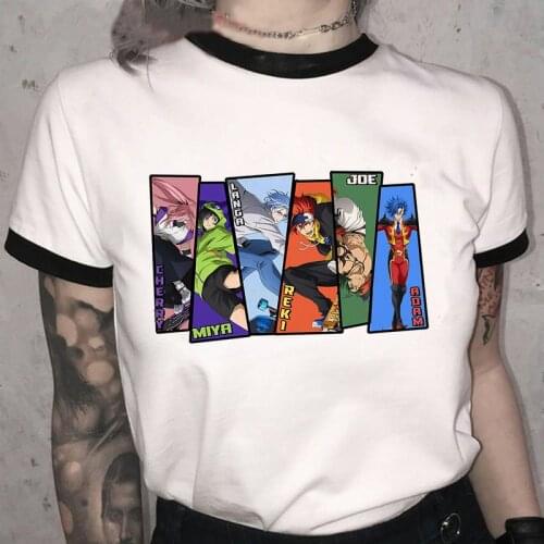 SK8 The Infinity T Shirt Unisex New Japanese Anime Tops Men Kawaii Cartoon Skateboard Boys Tees Harajuku Graphic T-shirt Male