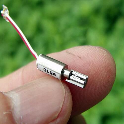 DC 3V-3.7V Micro Mini Coreless Motor Five-pole 5 Pole Vibration Tiny 4*8mm Electric Motors Vibratot for DIY Smart Watches