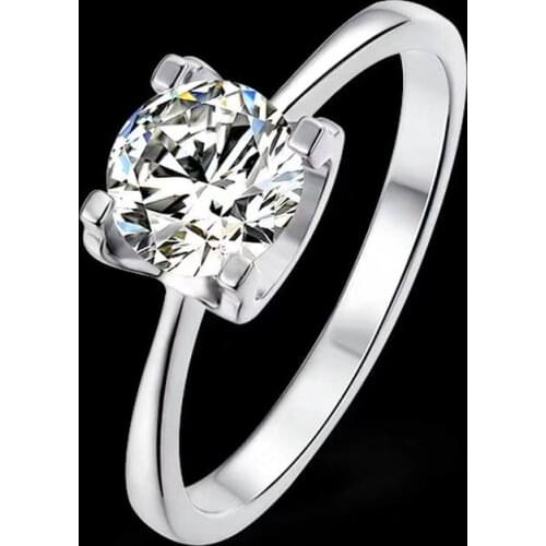 Moissanite fire colour super beautiful, D VVS Latest design 925 sterling silver simple style